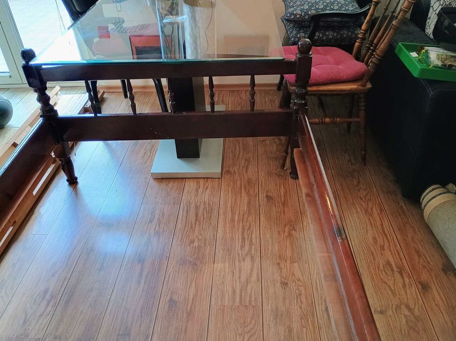 Легло от Дърво Масив Персон и Половина