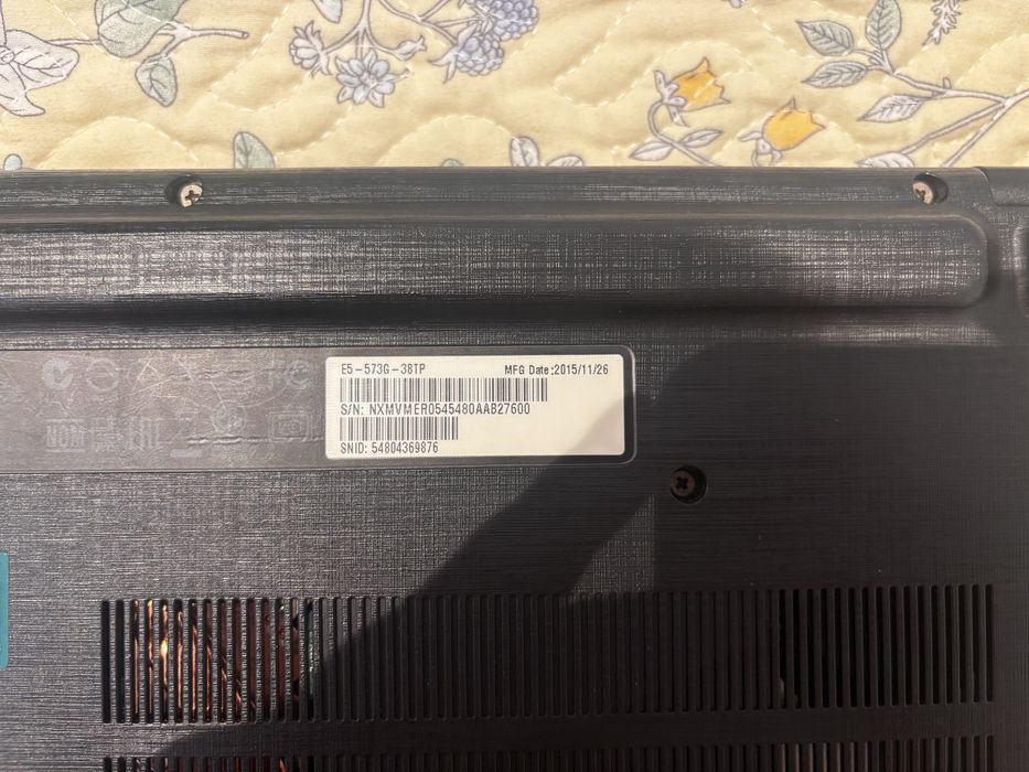 Продам ноутбук Acer Aspire E5-573G