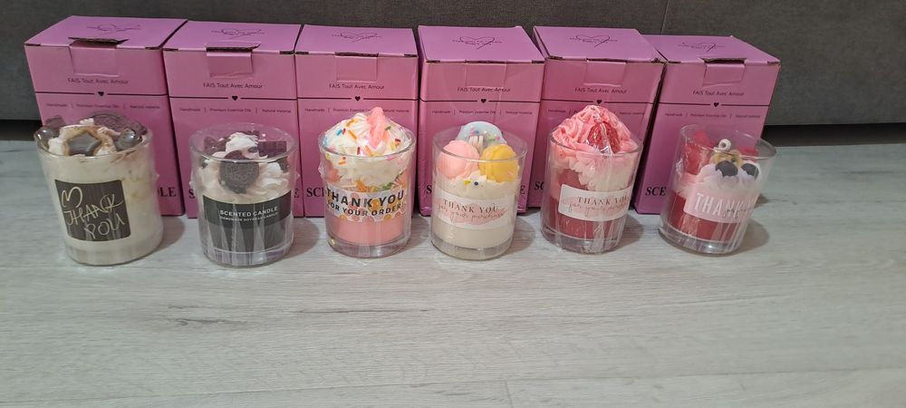 Lumanari parfumate decorative