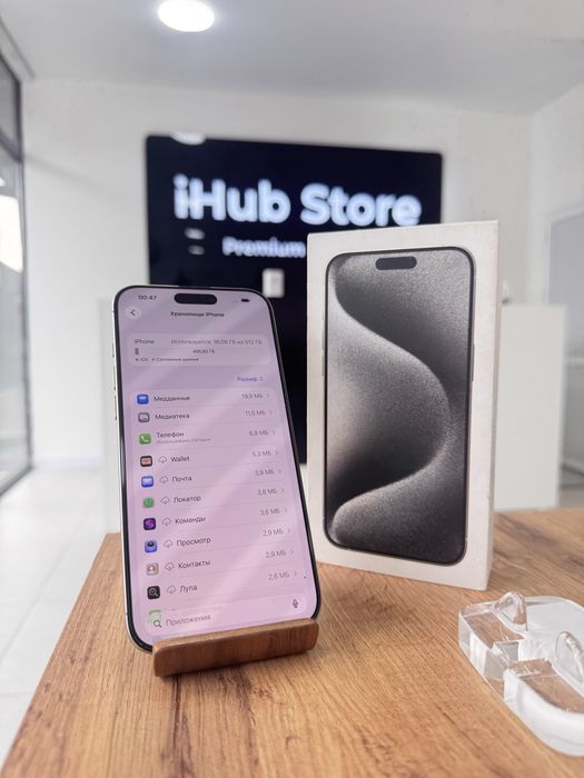 iPhone 16 Pro Max•512GB/100% Titanium Айфон 16 Про Макс•512гб/100%