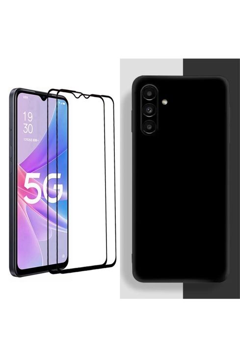 Samsung A15/A16/A25/A35/A55 Husa Interior Fin + Folie Sticla/Silicon