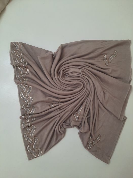 Шарф кашка стмран х/б из Дубая со сразами