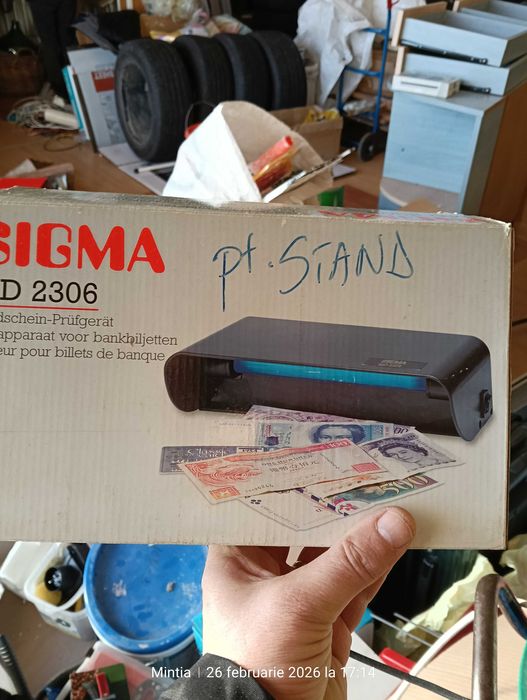 Lampa verificare bani