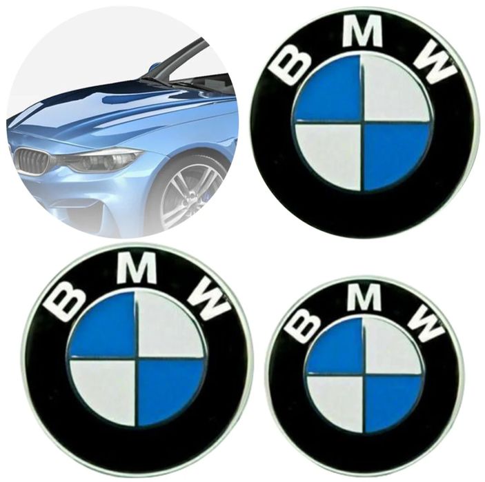 Емблема Бмв bmw 74 мм и  82 мм