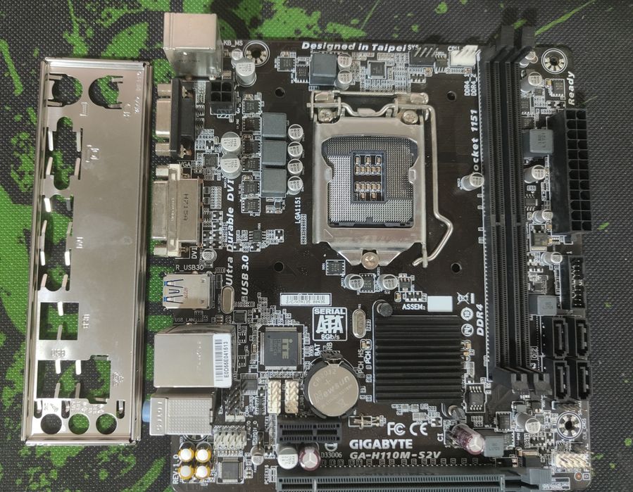 Материнская плата Gigabyte H110M-S2V