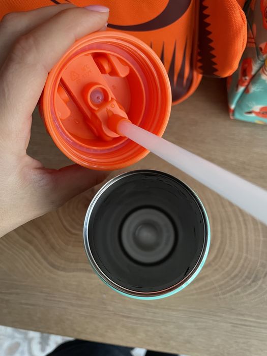 Раница за училище на Disney + чанта за храна и шише