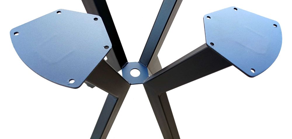 Поръчкови, дизайнерски и издържливи. Метален крак за маса Ж модел 022