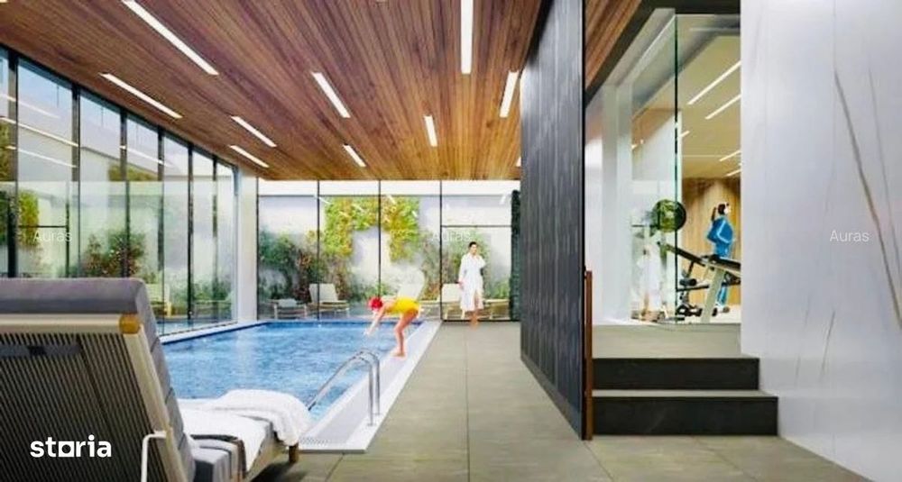 Apartament 2 camere | Pipera | Piscina , sauna , sala fitness |