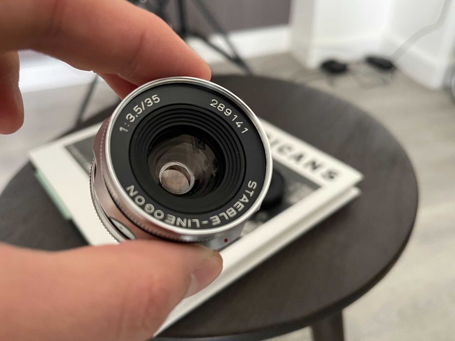Obiectiv Staeble 35mm F3.5 Paxette M39