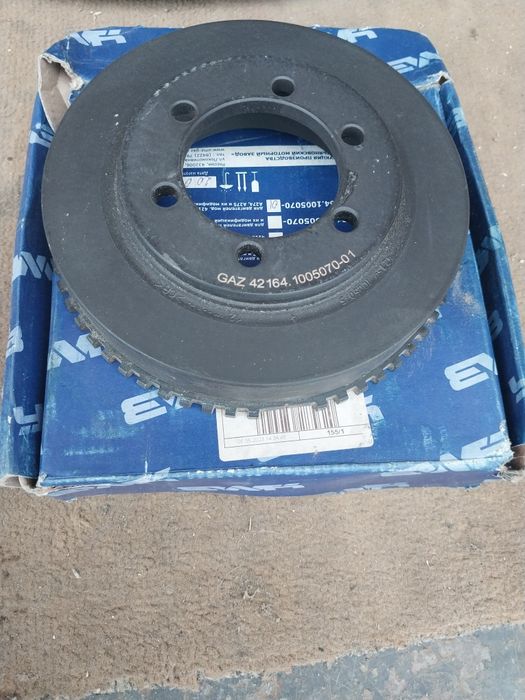 Шкиф демпфер коленчатого вала Газель