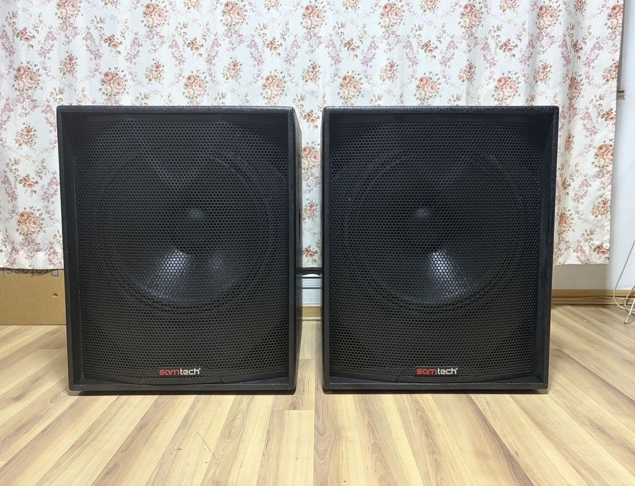 SAMTECH BK 18 SUB сабвуферы, динамик 18" дюмовый 1000+1000 ватт 8 Ом