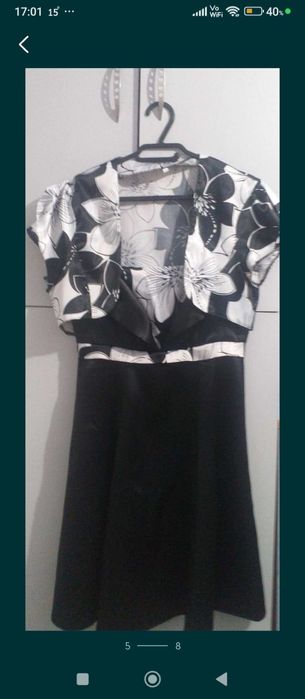 Rochie de damă din material satinat, mărimea M