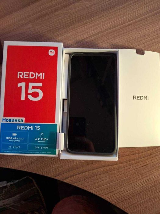 Xiaomi Redmi 15 5G с гарантией