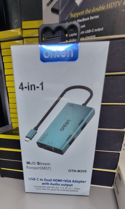 USB HUB Onten OTN-M206 4in1