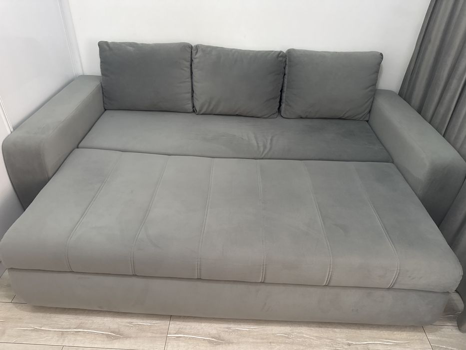 Canapea extensibila gri