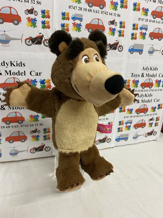 MASHA AND THE BEAR jucărie din pluș mănușă teatru ursuleț 28 cm