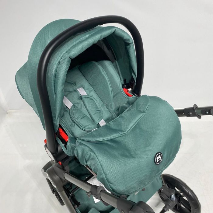 Коляска 3в1 Ining Baby X1-S PRO | Люлька + Прогулочный блок | 0–3 лет