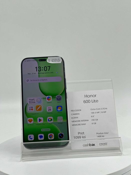 Honor 600 Lite 256GB Garantie 24 Luni CashBox