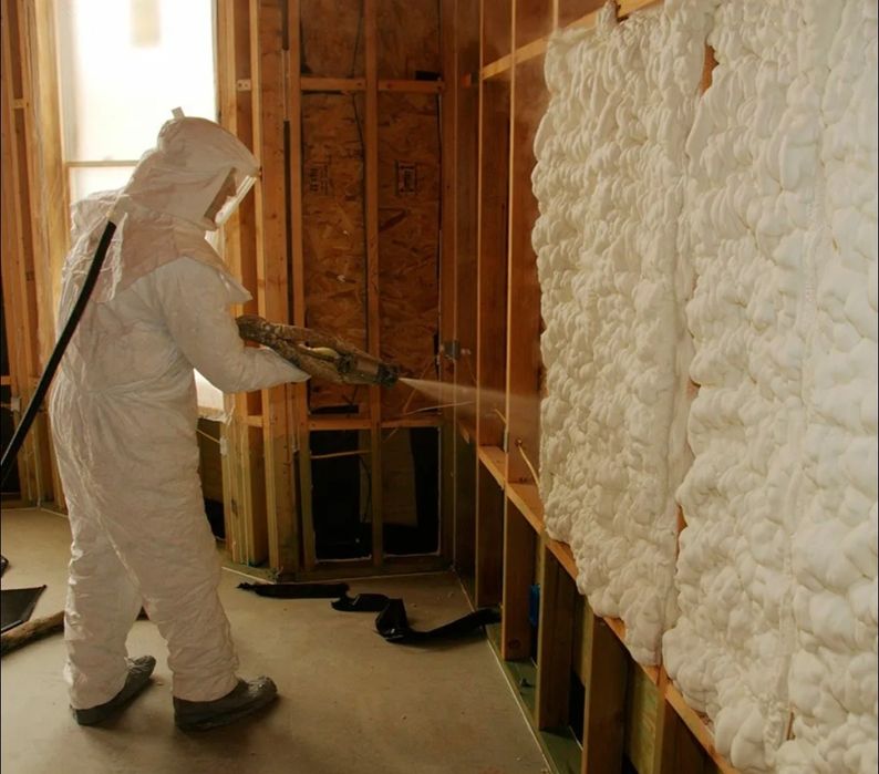 Утепление домов, крыши ППУ