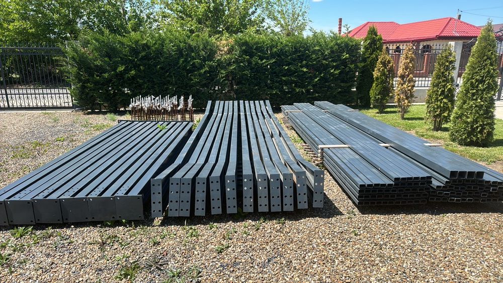 Hală metalică 12/25/4m completa