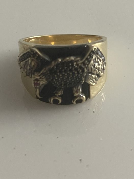 Inel Aur 14 k /585 Eagle Barbati