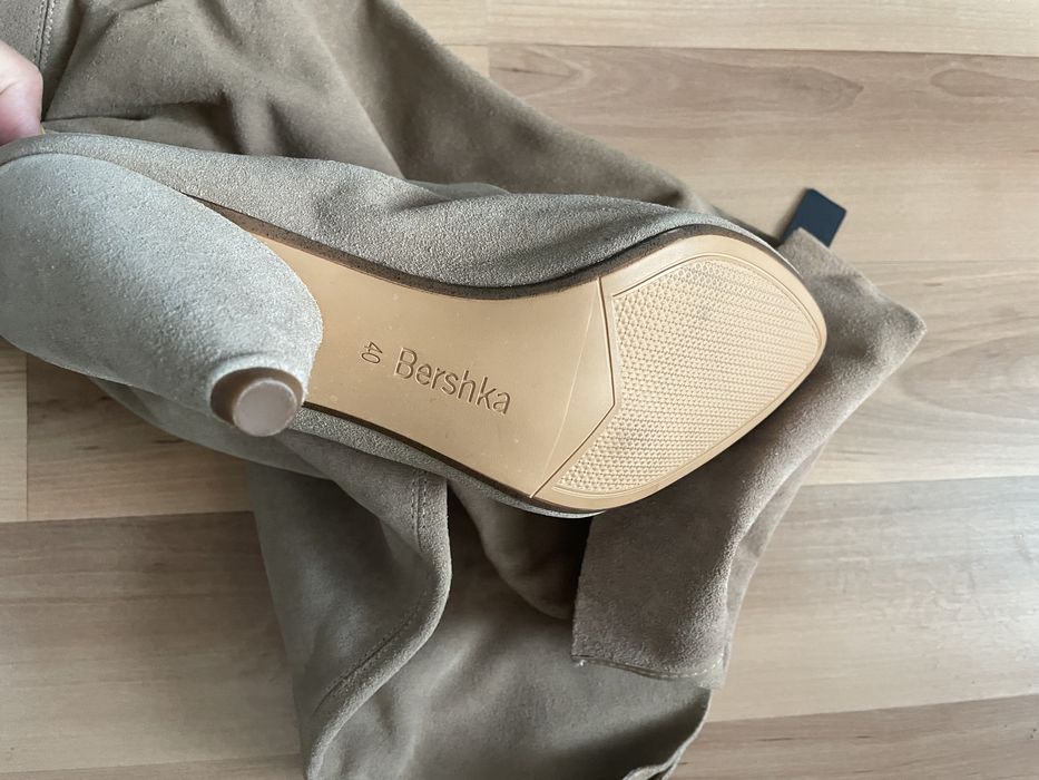 Нови дамски ботуши естествен велур