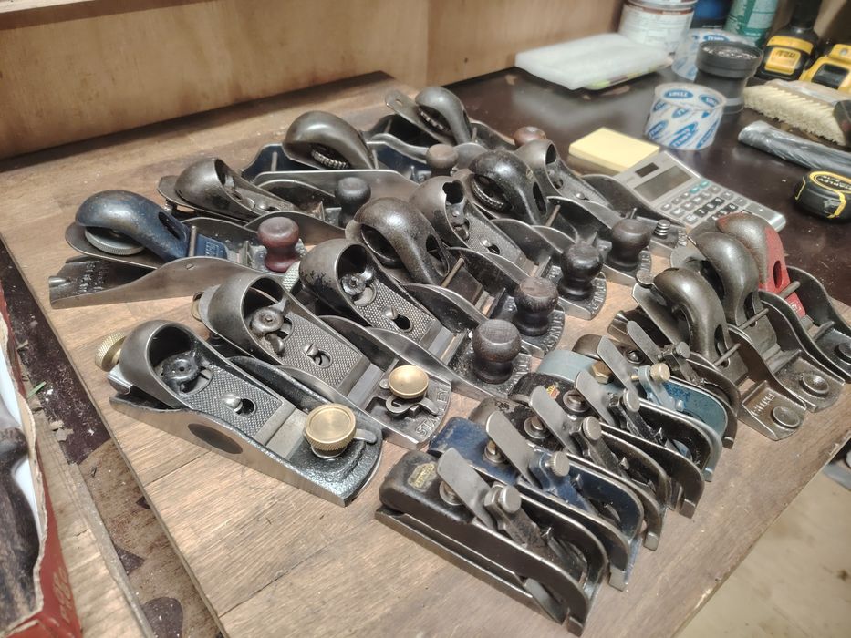 block plane si bullnose englezesti Stanley si Record