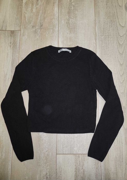 Черна блуза ZARA за ръст 164