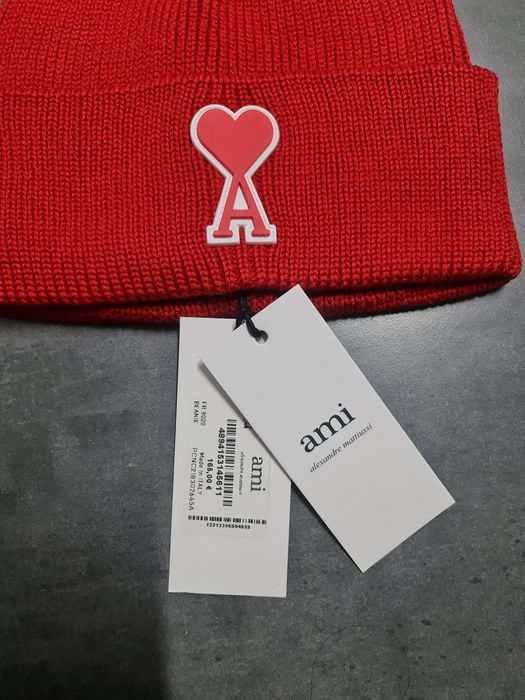 Căciulă Ami Paris Roșie noua Premium