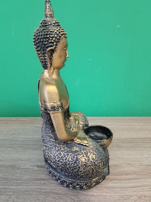Statueta Budha suport lumanare
