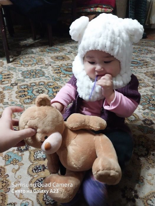 Балаклава шапки взрослым и деткам очень мягкий тёплый и гипоаллергенны