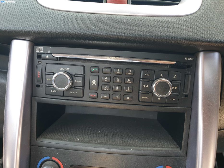 Navigatie Radio CD Player RT4 Citroen C5 2008 - 2017 Cod 96645901XT [LS0198]