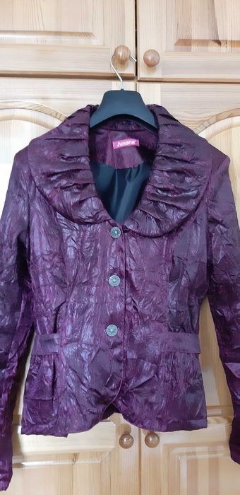 Кожено САКО/ЯКЕ на JUNONA Fashion! НОВО! Стилно и Кокетно!