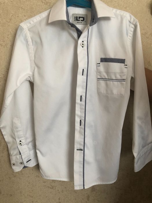 Школьная рубашка на мальчика