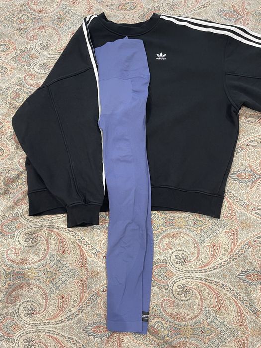 Риза Alessa комплект клин и суитшърт Adidas Guess Pause Negative