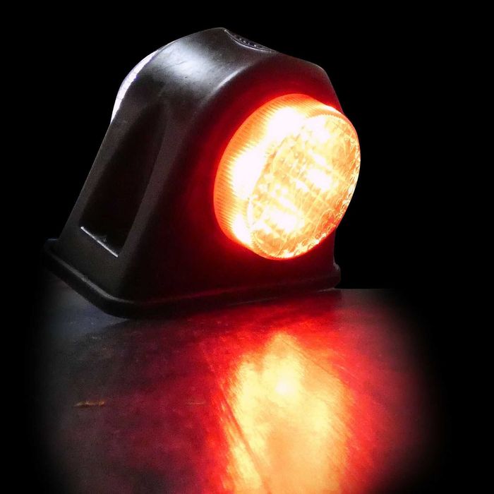 2 бр. LED Рогчета Маркери Габарити Светлини Камион Тир 12-24V