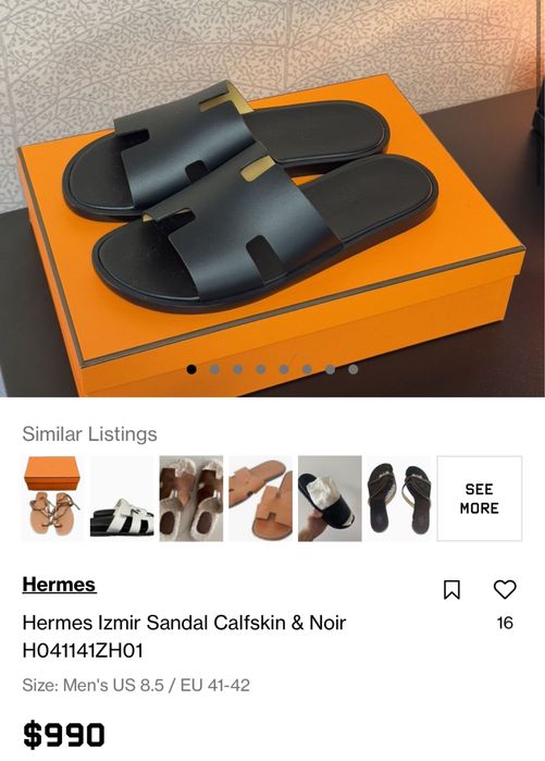 Hermès Paris Izmir sandal ОРИГИНАЛ