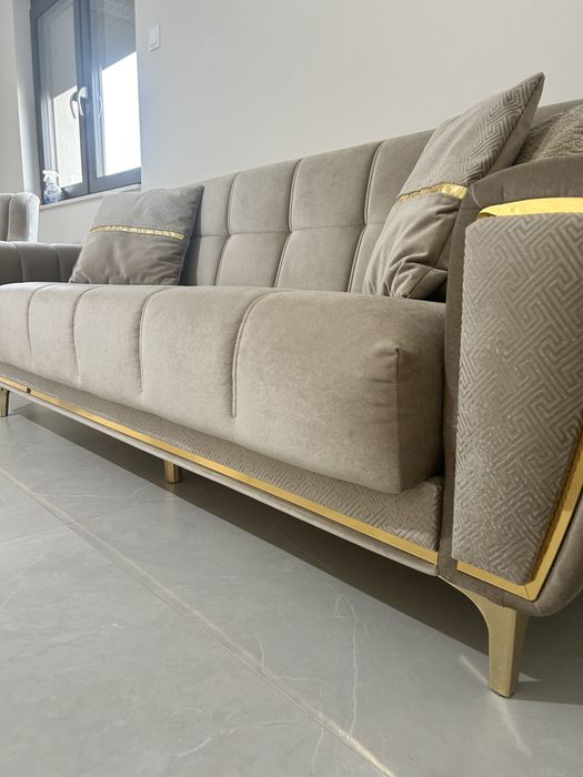 Canapea extensibila 3 locuri + fotoliu