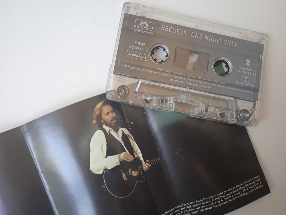 Bee Gees ‎– One Night Only - оригинална аудио касета