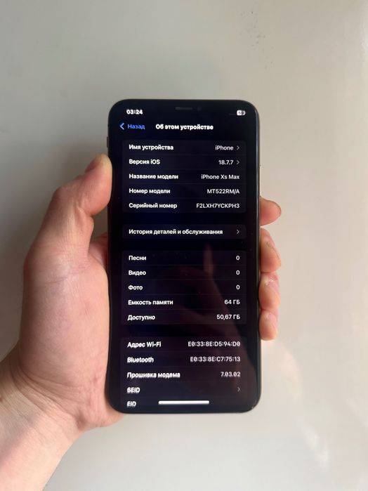 iPhone XS Max 64GB 100%