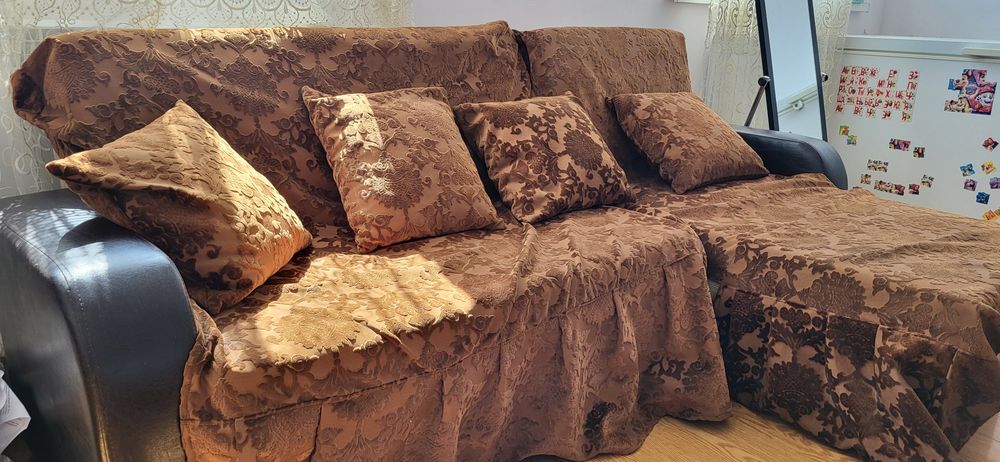 Диван б/у +чехол