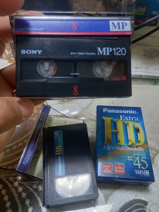 Видеокассеты новые