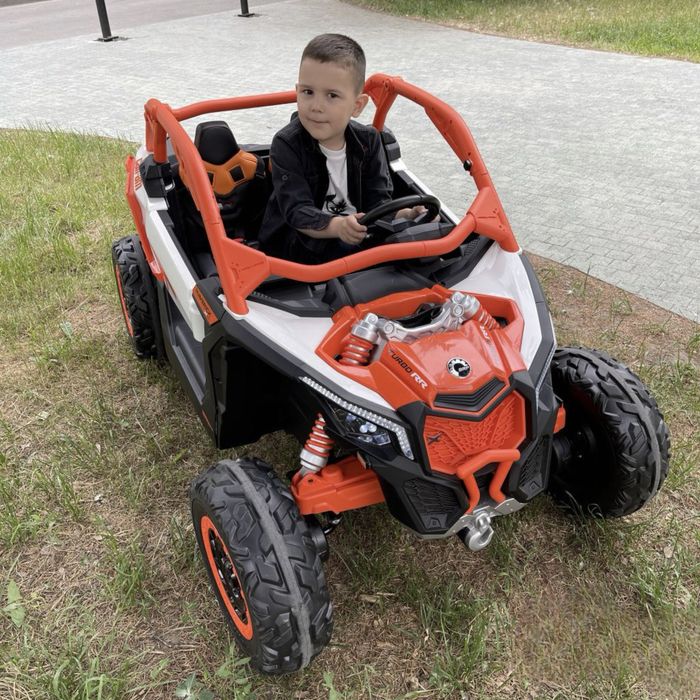 Десткая машина с монитор|Двухместный багги с полным приводом|24W |до 8