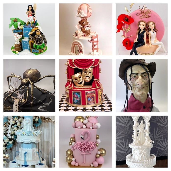 Macheta tort unicat si candy bar oriental