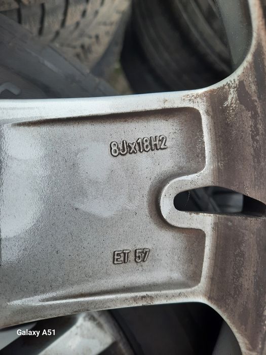 Ляти джанти с гуми 5×112,18цола, фолксваген ДЖИП.