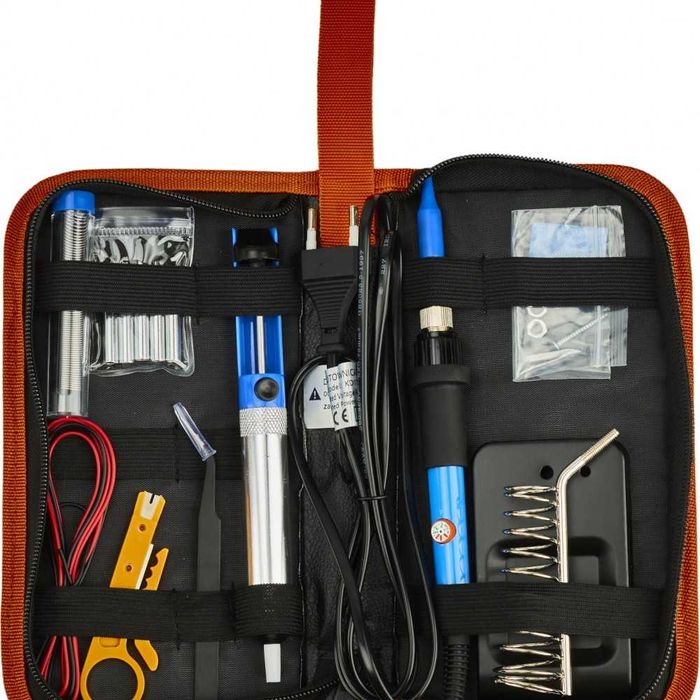 Комплект поялник с помпа за калай KRAFT&DELE , 220-240 V, 80 W, 480°C