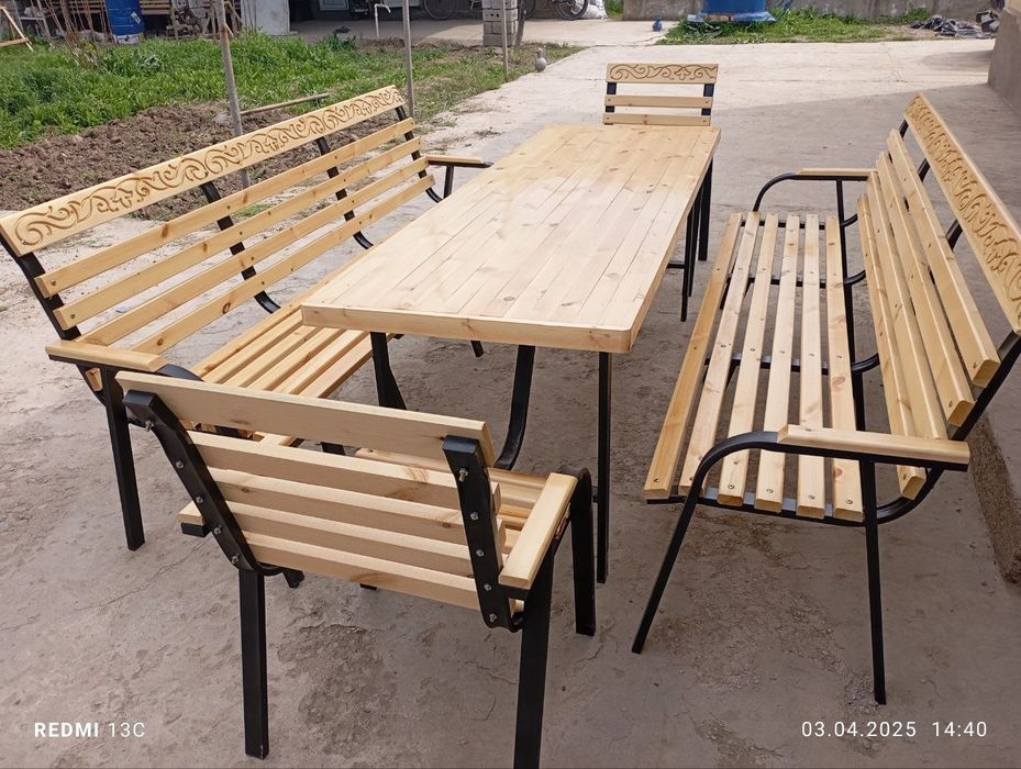 Дачни стол стуллар
