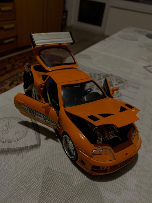 Метална количка Toyota Supra MK4