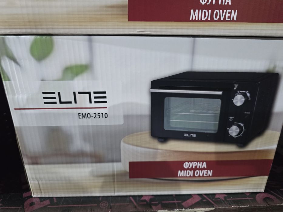 Нова мини фурна ELITE 10 литра