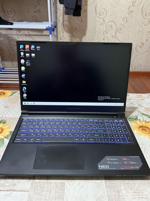 Игровой ноутбук Ardor gaming neo